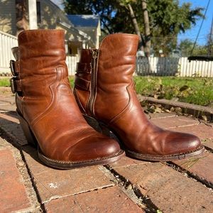 Lucchese ankle boots size 8